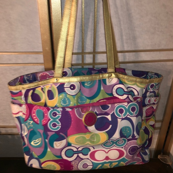 Coach Poppy Diaper Bag - Picture 2 of 7